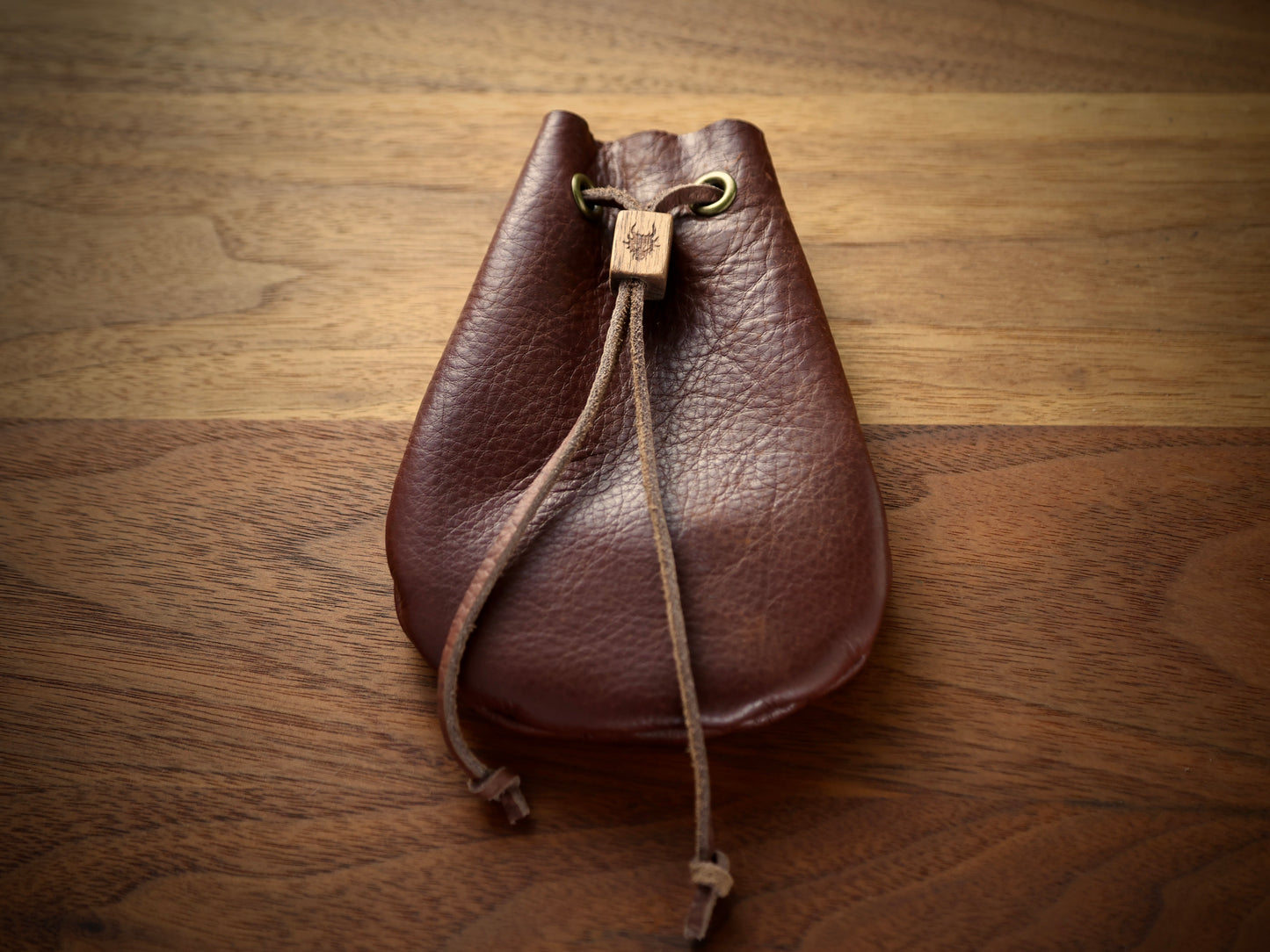 Leather Dice Bag