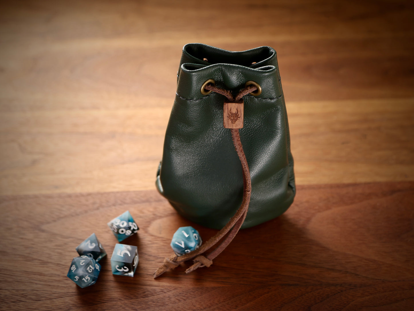 Leather Dice Bag