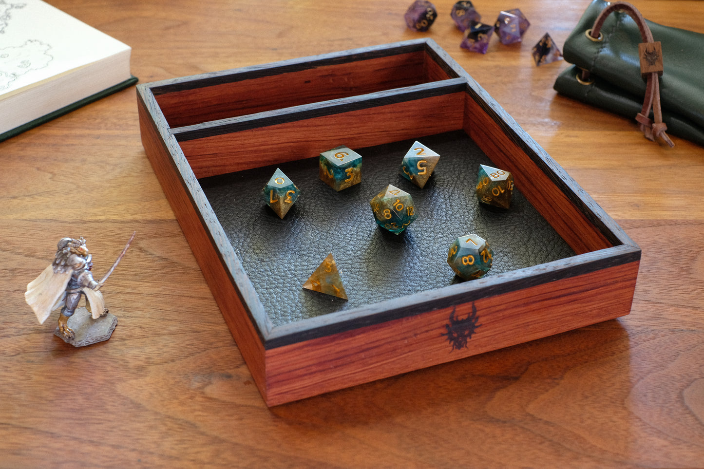 Custom Shop Two-Tone Dice Tray