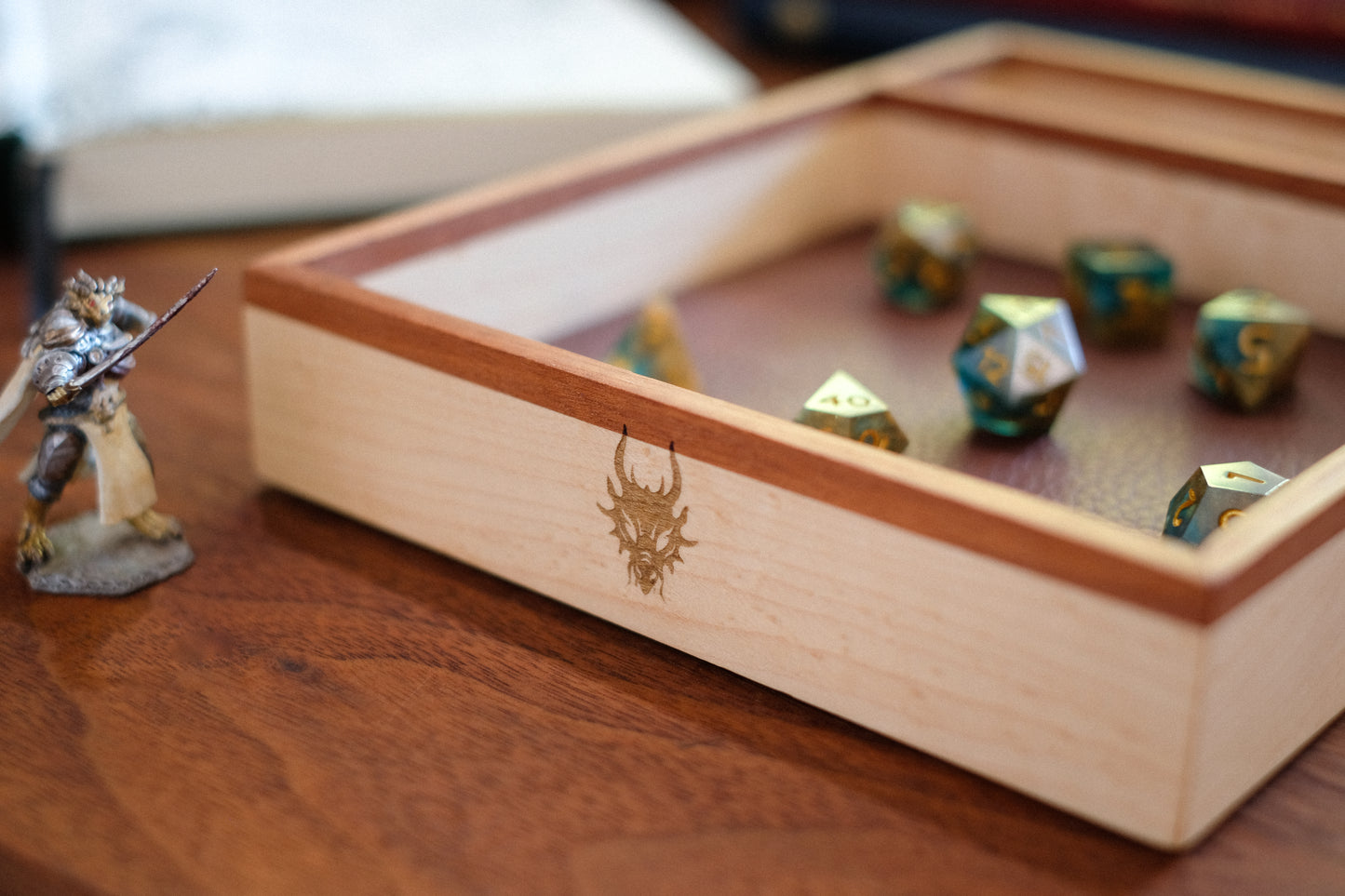 Custom Shop Two-Tone Dice Tray