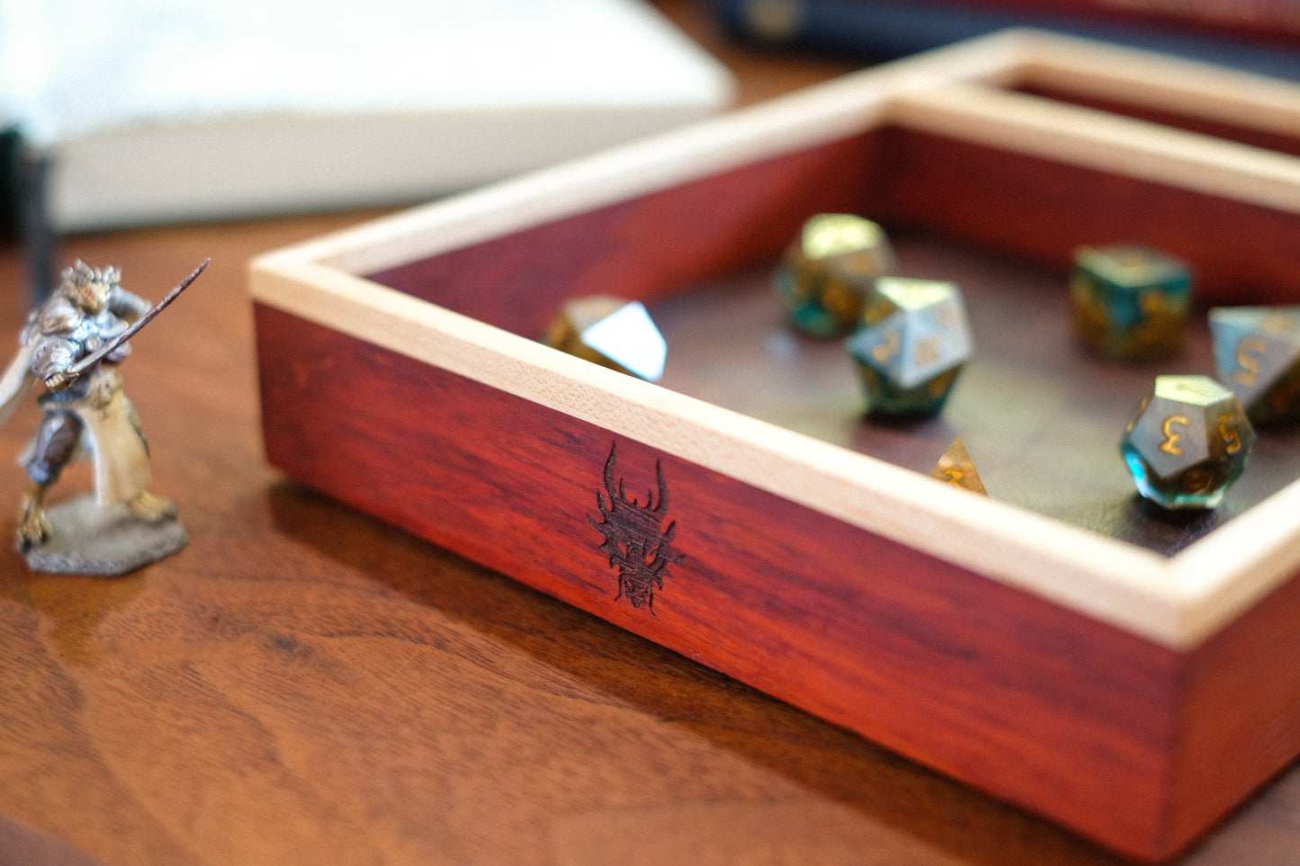 Custom Shop Two-Tone Dice Tray