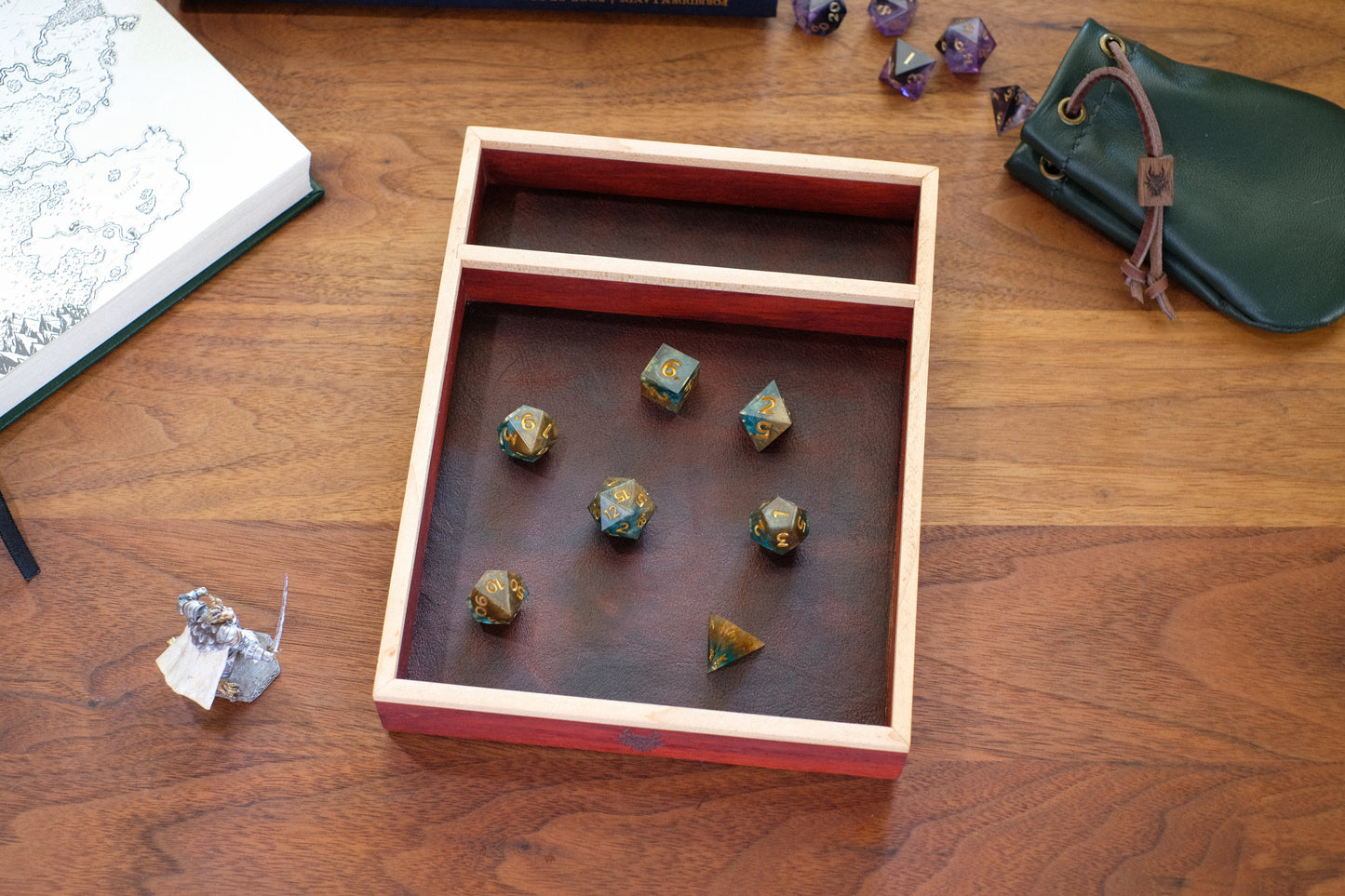 Custom Shop Two-Tone Dice Tray
