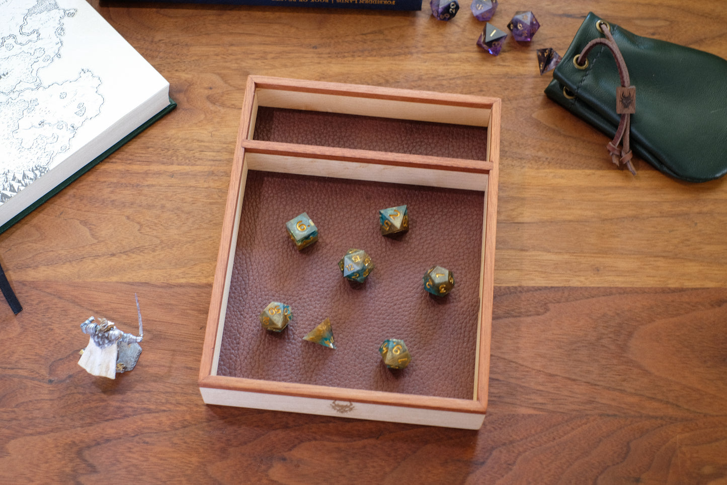 Custom Shop Two-Tone Dice Tray