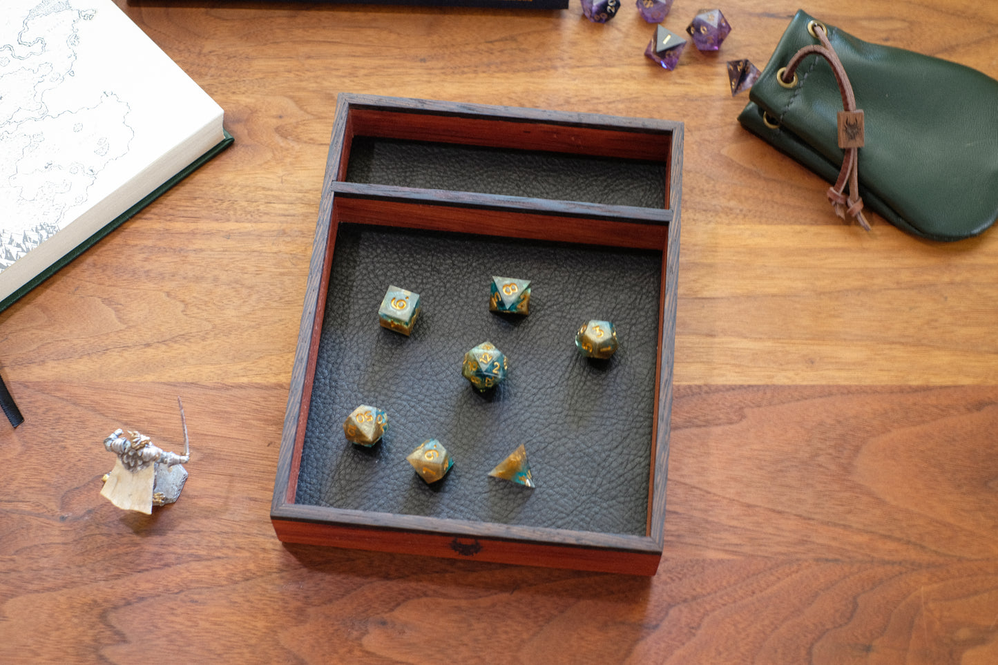 Custom Shop Two-Tone Dice Tray