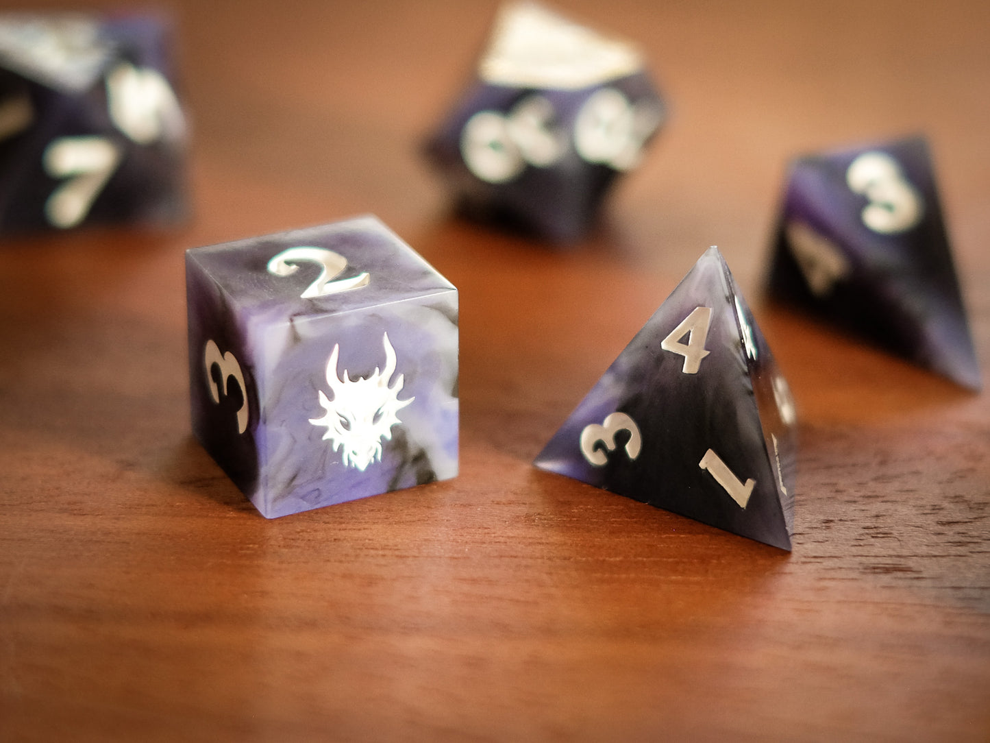 Umbral Veil Dice Set