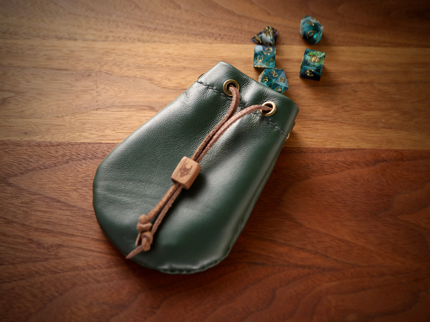 Leather Dice Bag
