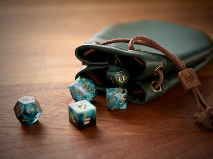 Leather Dice Bag