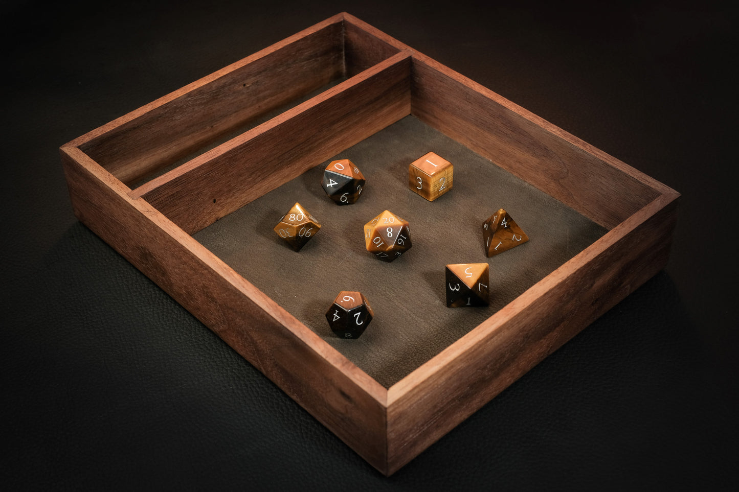 Walnut Dice Tray