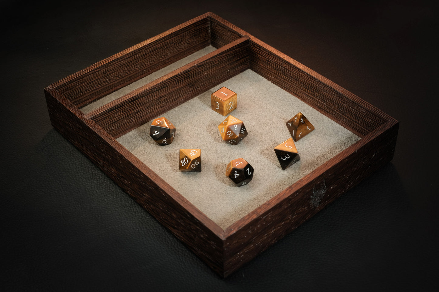 Wenge Dice Tray