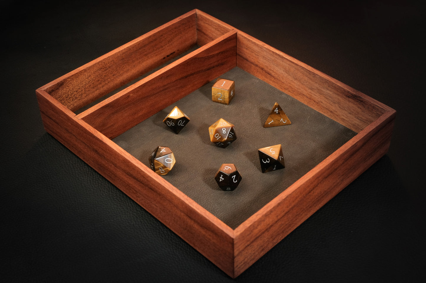 Patagonian Rosewood Dice Tray