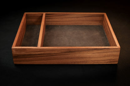 Teak Dice Tray