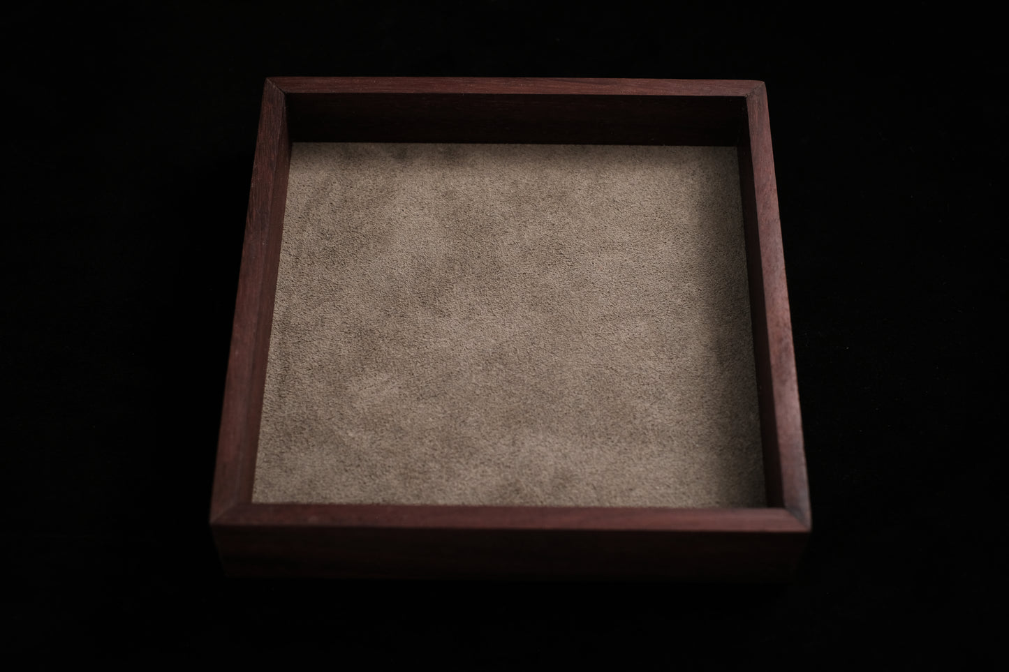 Back to listings Katalox (Mexican Ebony) Dice Tray (Mini) w/ Grey Suede Leather Liner