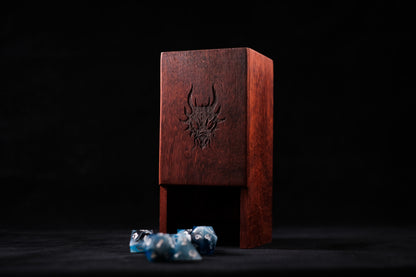 African Padauk Dice Tower