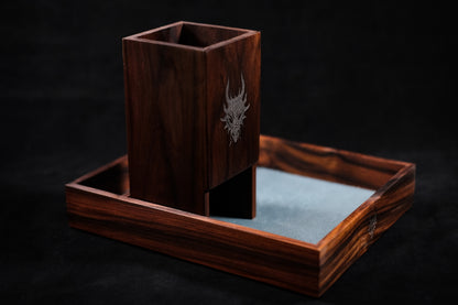 Bolivian Rosewood Dice Tower