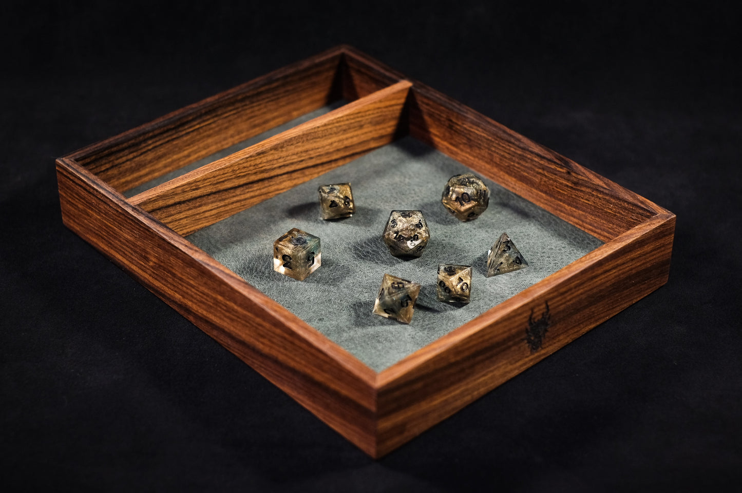Bolivian Rosewood Dice Tray