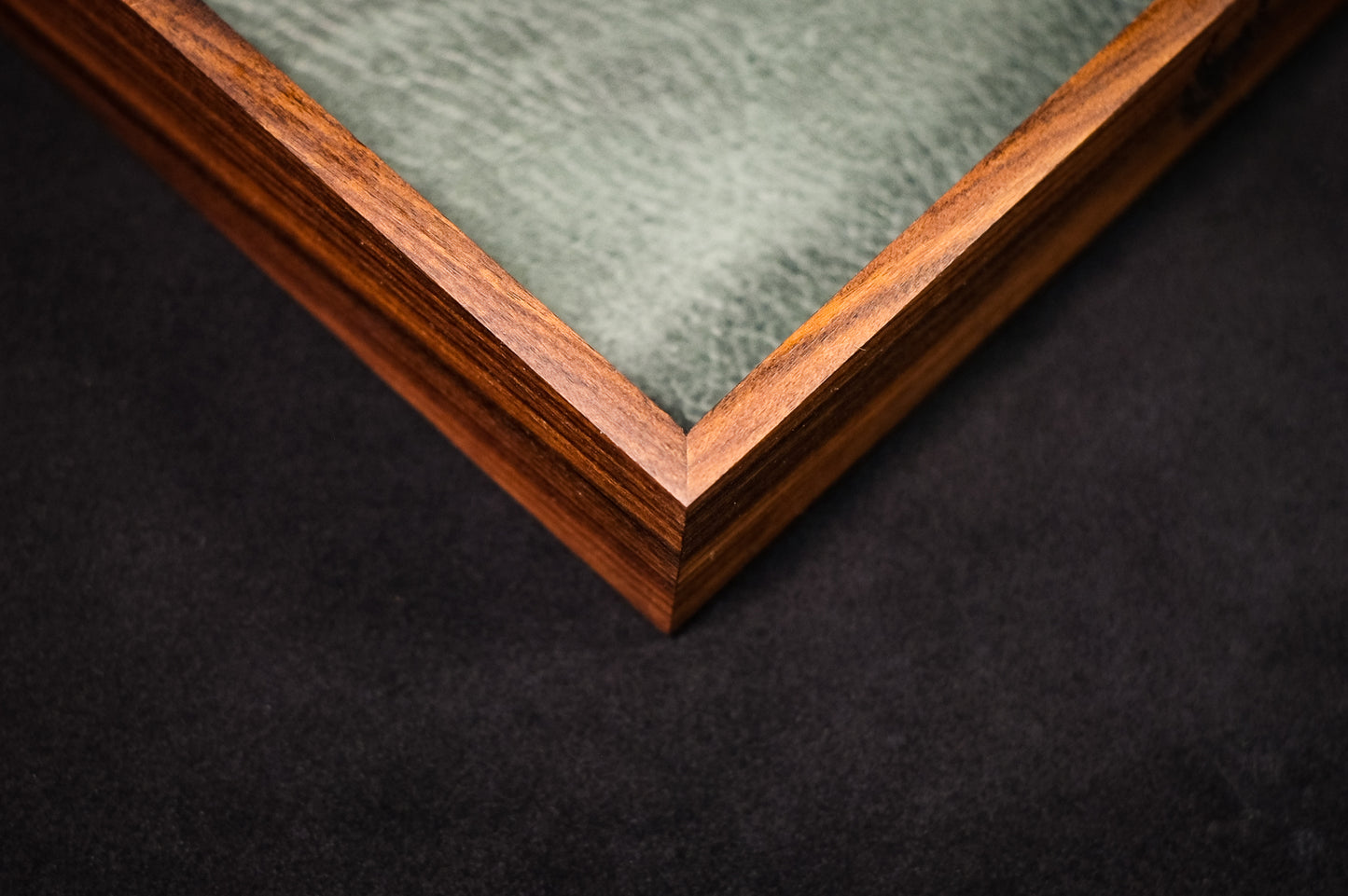 Bolivian Rosewood Dice Tray