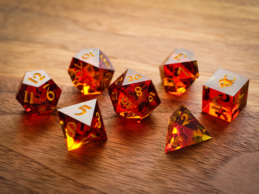 Burning Hands Dice Set