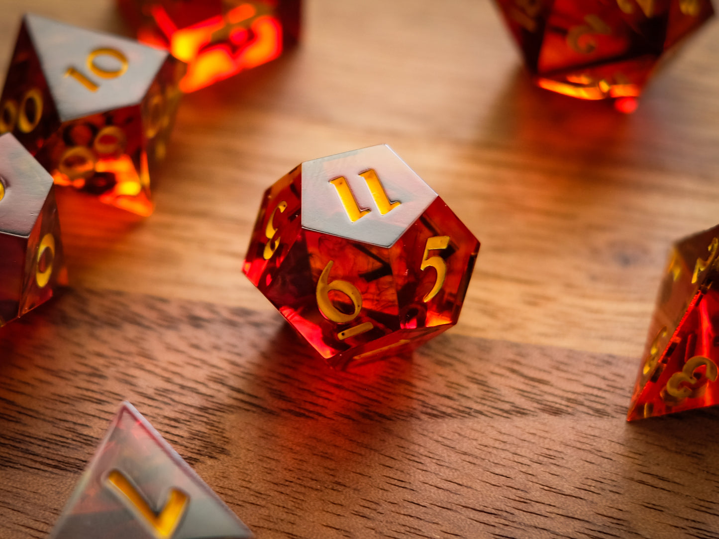 Burning Hands Dice Set