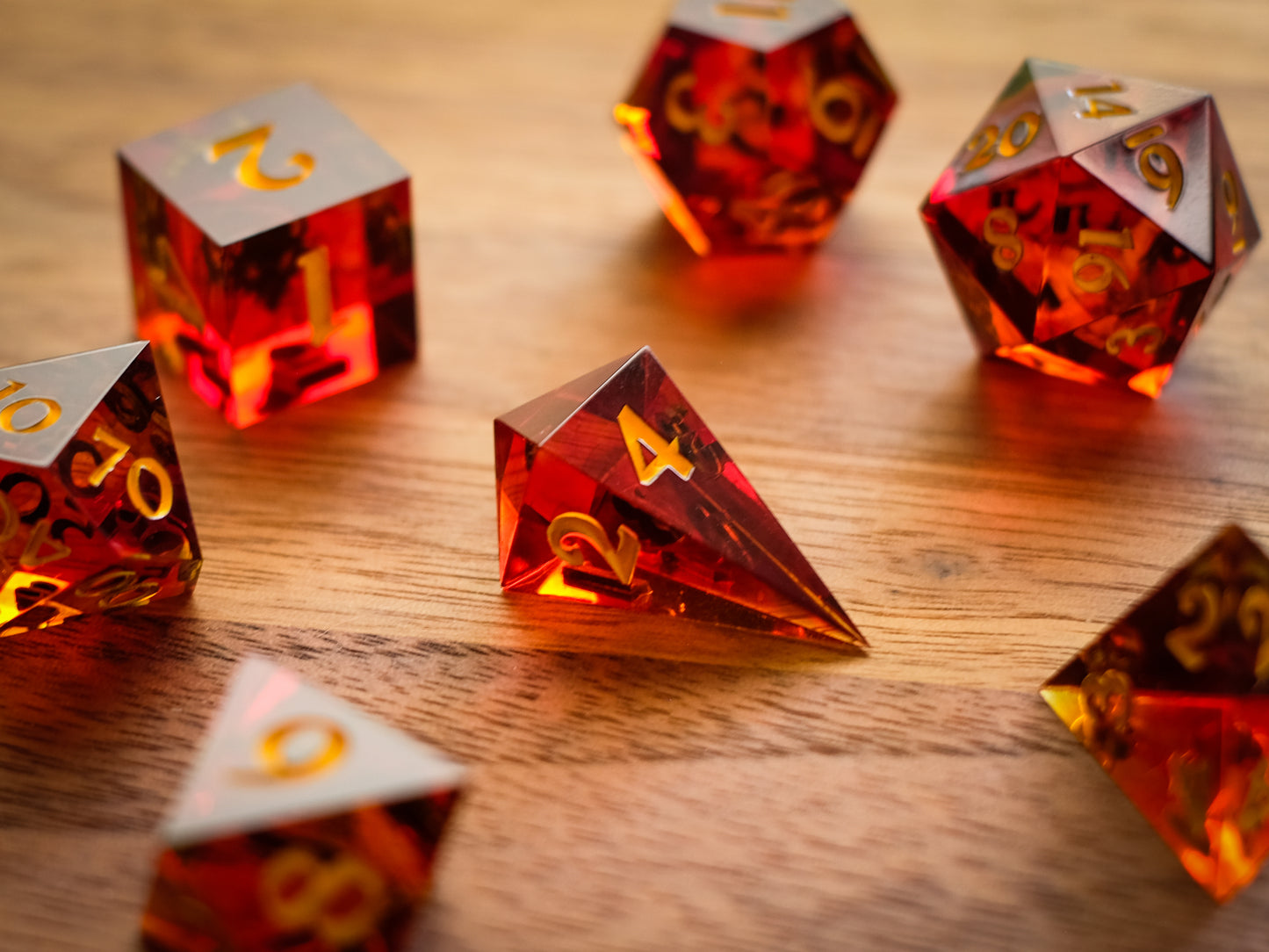 Burning Hands Dice Set