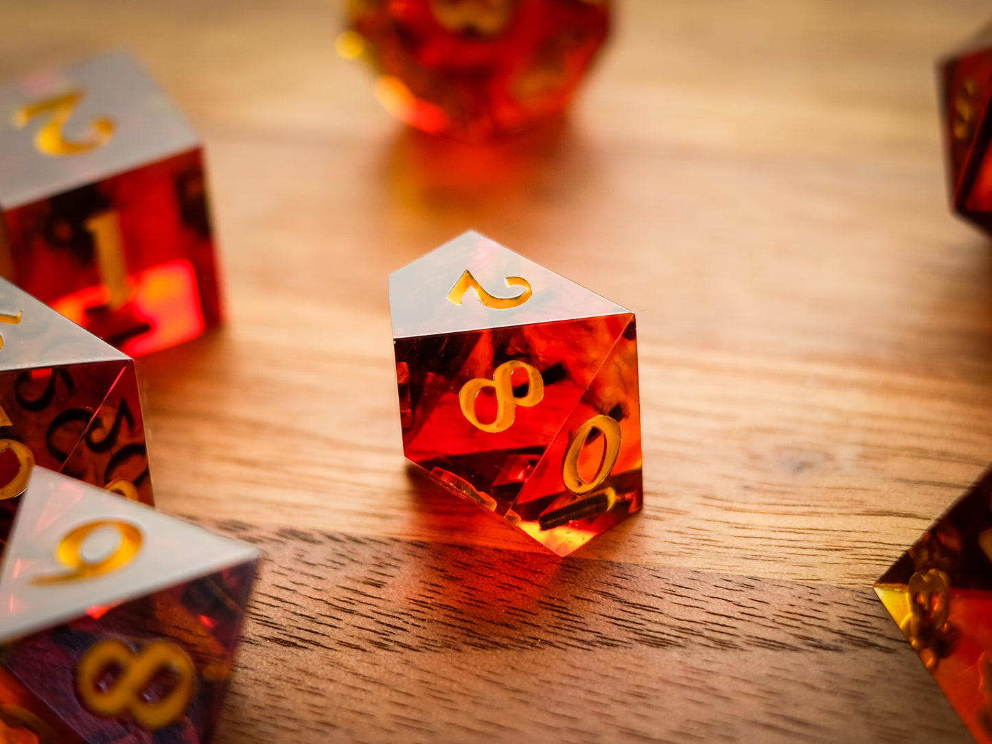 Burning Hands Dice Set
