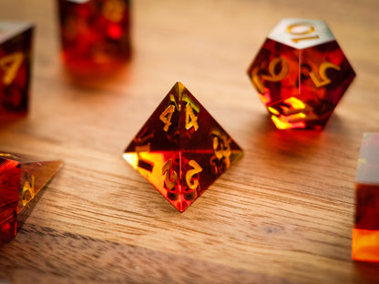 Burning Hands Dice Set