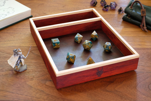 Custom Shop Two-Tone Dice Tray
