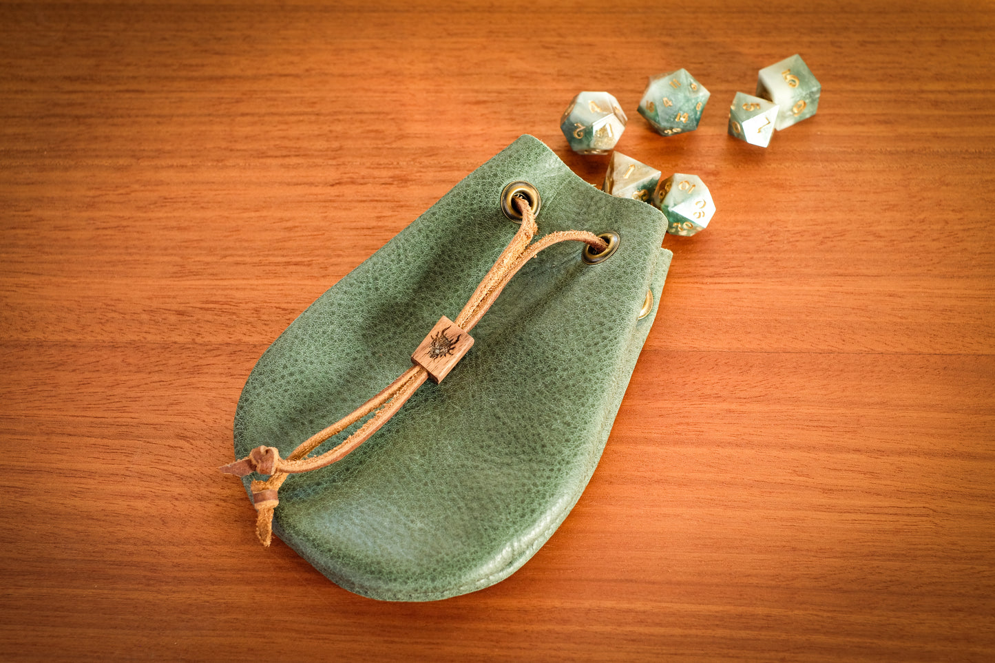 Leather Dice Bag