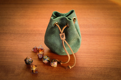 Leather Dice Bag