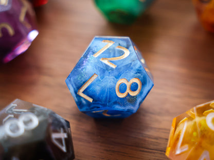Jumbo Domain D12 Duality Dice for Daggerheart