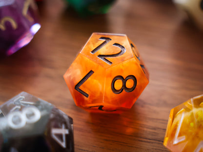 Jumbo Domain D12 Duality Dice for Daggerheart