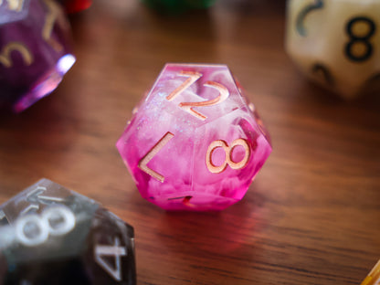 Jumbo Domain D12 Duality Dice for Daggerheart